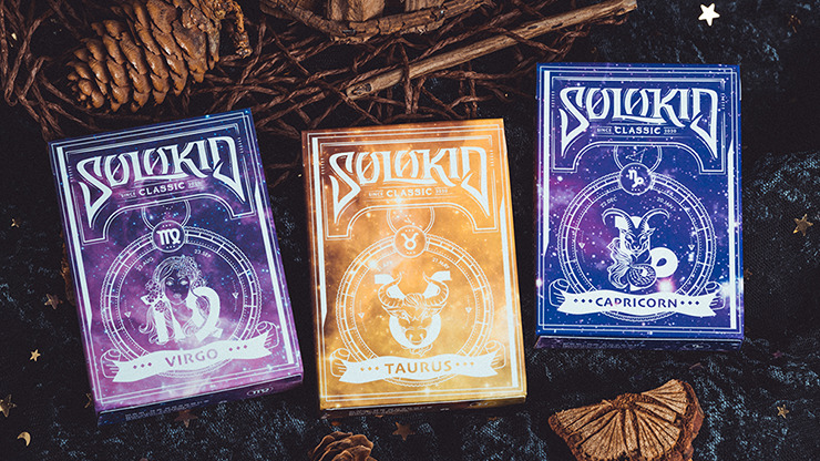 Solokid Constellation Series V2, Virgo Playing Cards by BOCOPO - Image 3