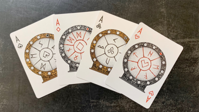 Gilded Bicycle Rune Playing Cards - Image 3