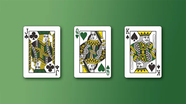 Monstera, Green Playing Cards by TCC Presents - Image 3