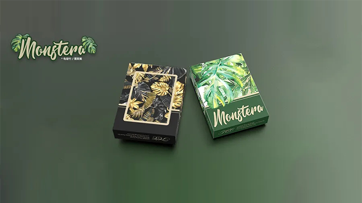 Monstera, Black Playing Cards by TCC Presents - Image 4