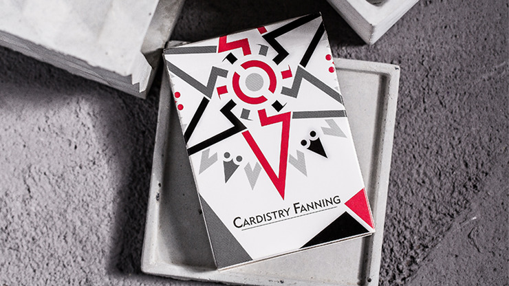 Cardistry Fanning, Red Playing Cards