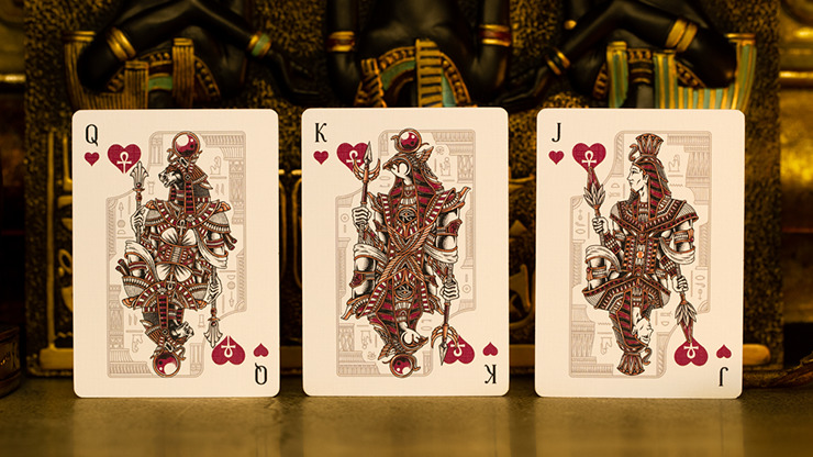 Gods of Egypt, Red Playing Cards by Divine Playing Cards - Image 3