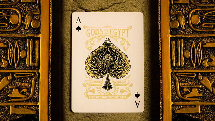 Gods of Egypt, Golden Oasis Playing Cards by Divine Playing Cards - Image 2