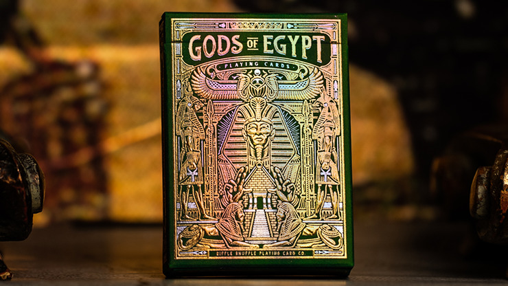 Gods of Egypt, Golden Oasis Playing Cards by Divine Playing Cards