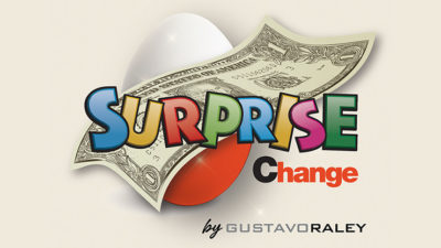 Surprise Change, Gimmicks and Online Instructions by Gustavo Raley