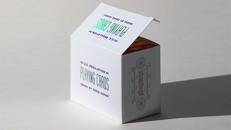 DKNG Rainbow Wheels, 6 Seater Box Set Playing Cards by Art of Play - Image 2