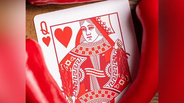 Gettin' Spicy -Chili Pepper Playing Cards by OPC - Image 5