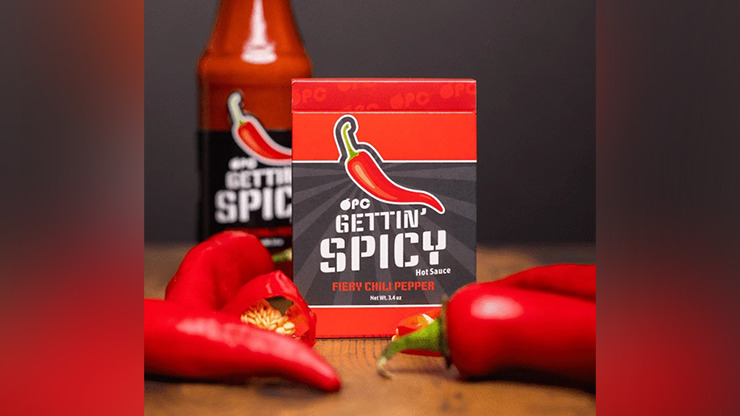 Gettin' Spicy -Chili Pepper Playing Cards by OPC
