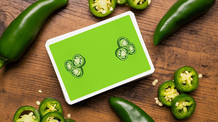 Gettin' Saucy - Jalapeno Pepper Playing Cards by OPC - Image 2