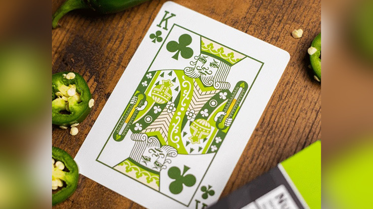 Gettin' Saucy - Jalapeno Pepper Playing Cards by OPC - Image 5
