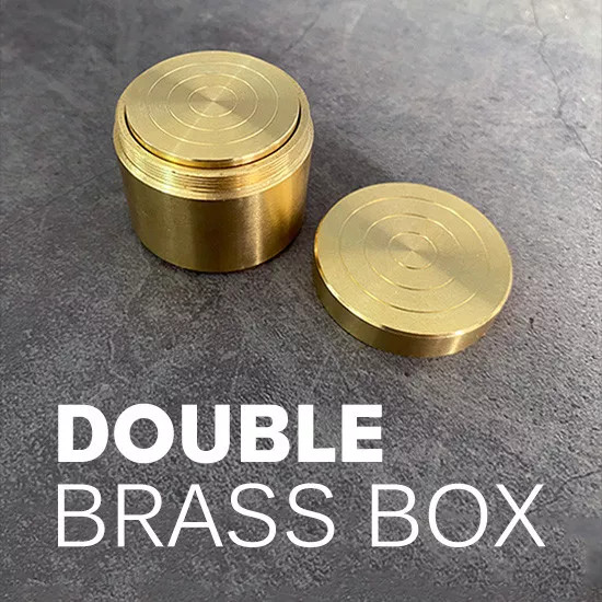 Double Brass Box Trick Magicians Lair