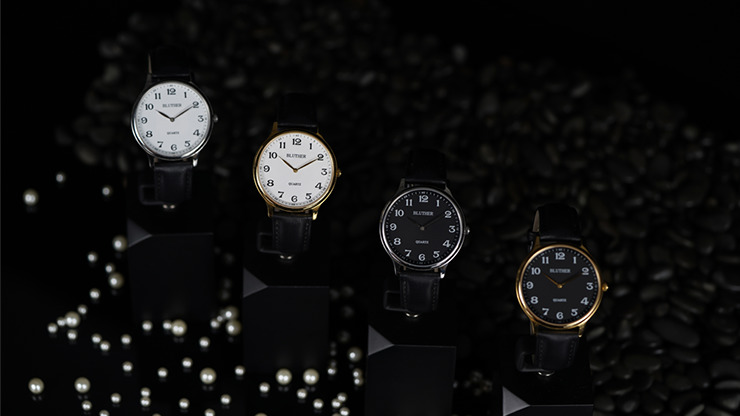 Infinity Watch V3 - Silver Case Black Dial / STD Version, Gimmick and Online Instructions by Bluether Magic - Image 4