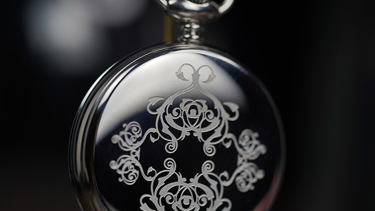 Infinity Pocket Watch V3 - Silver Case White Dial / STD Version, Gimmick and Online Instructions by Bluether Magic - Image 5