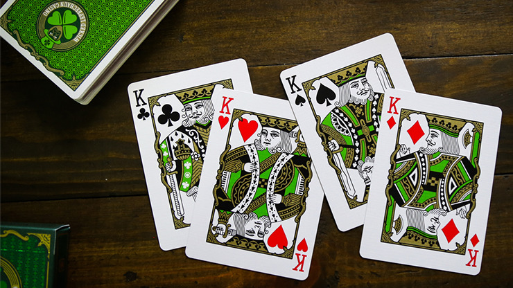 Slot Playing Cards, Wicked Leprechaun Edition by Midnight Cards - Image 4