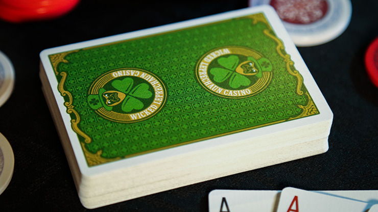 Slot Playing Cards, Wicked Leprechaun Edition by Midnight Cards - Image 5