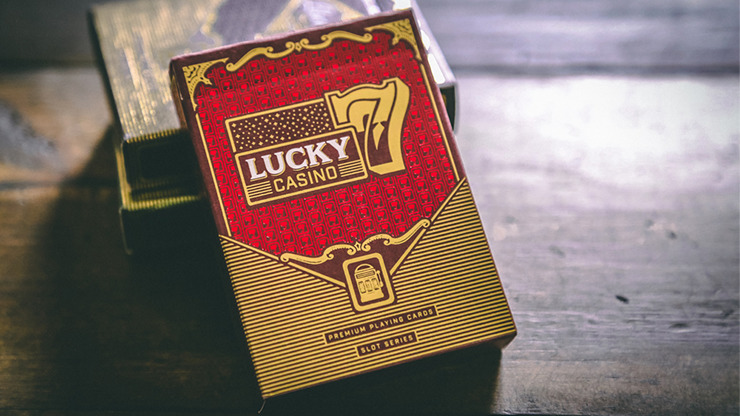 Slot Playing Cards, Lucky 7 Edition by Midnight Cards