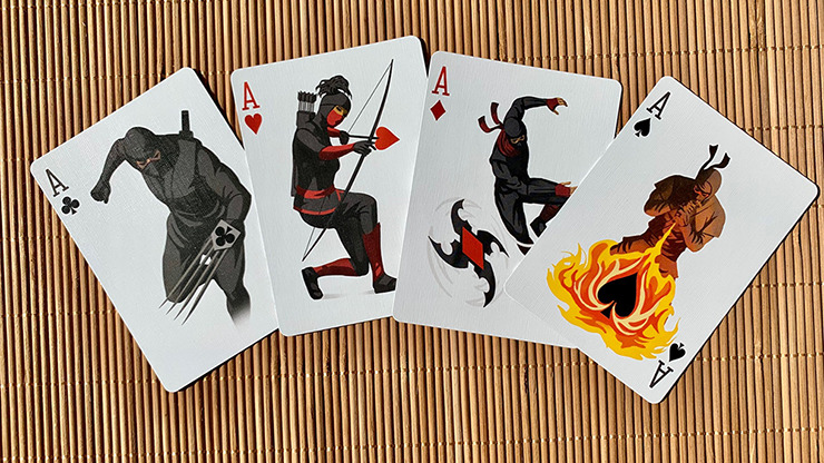 Gilded Bicycle Ninja Playing Cards - Image 4