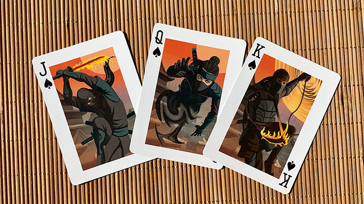 Gilded Bicycle Ninja Playing Cards - Image 5