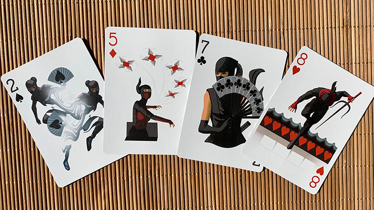 Gilded Bicycle Ninja Playing Cards - Image 6