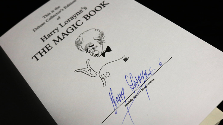 The Magic Book Deluxe, Signed, No Slipcase of Harry Lorayne - Image 2