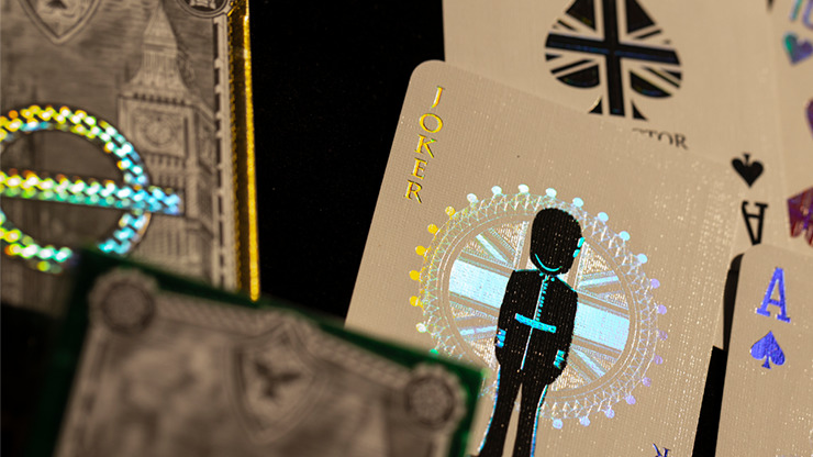 London Diffractor Gold Playing Cards - Image 4