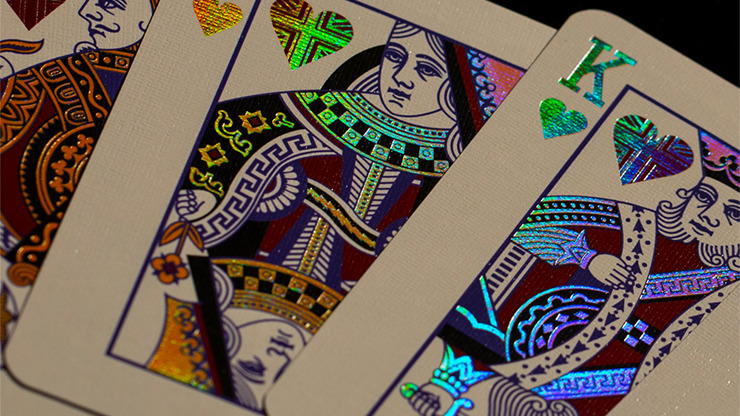 London Diffractor Ice Blue Playing Cards - Image 5