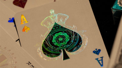 London Diffractor Emerald Playing Cards - Image 4