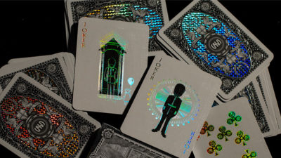 London Diffractor Emerald Playing Cards - Image 5