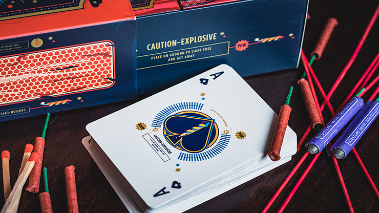 Fireworks Playing Cards by Riffle Shuffle - Image 3