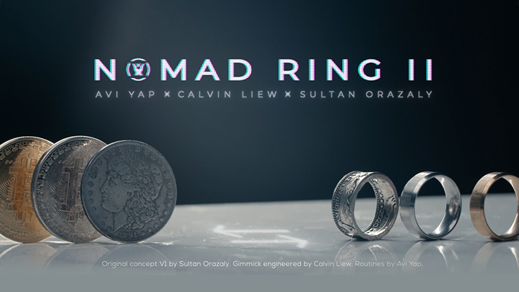Skymember Presents: NOMAD RING Mark II, Bitcoin Silver by Avi Yap, Calvin Liew and Sultan Orazaly