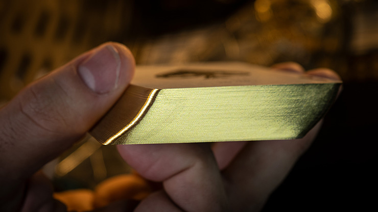 Limited Edition Cherry Casino Gilded, Monte Carlo Black and Gold Numbered Seals Playing Cards by Pure Imagination Projects - Image 3