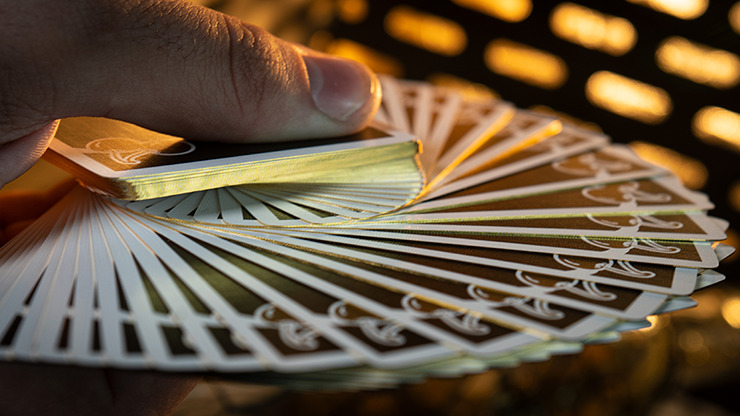 Limited Edition Cherry Casino Gilded, Monte Carlo Black and Gold Numbered Seals Playing Cards by Pure Imagination Projects - Image 4