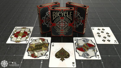 Bicycle Stronghold Crimson Playing Cards - Image 2
