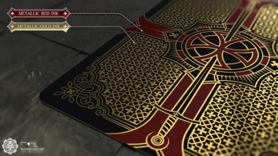 Bicycle Stronghold Crimson Playing Cards - Image 3