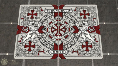 Bicycle Stronghold Crimson Playing Cards - Image 4
