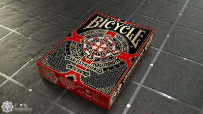 Bicycle Stronghold Crimson Playing Cards - Image 5