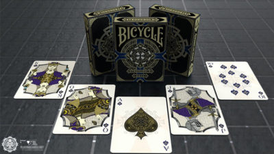 Bicycle Stronghold Sapphire Playing Cards - Image 4