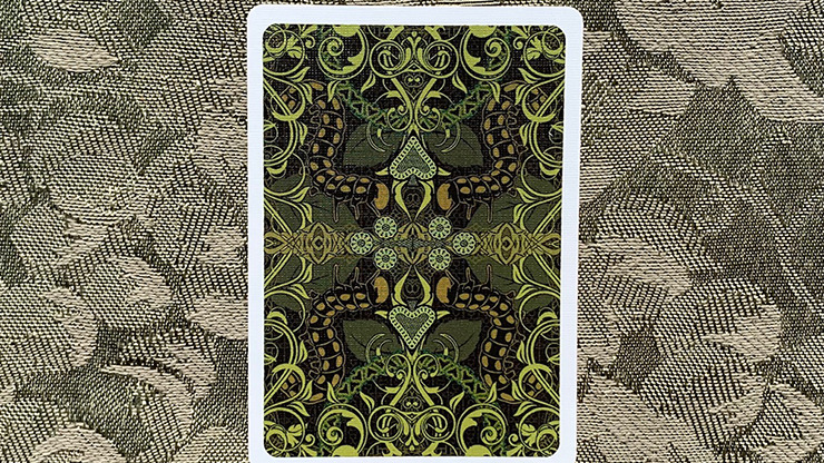 Gilded Bicycle Caterpillar, Dark Playing Cards - Image 4