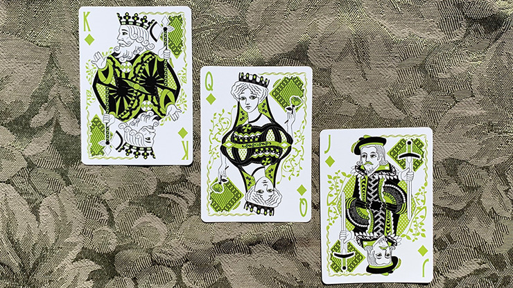 Gilded Bicycle, Light Caterpillar Playing Cards - Image 2