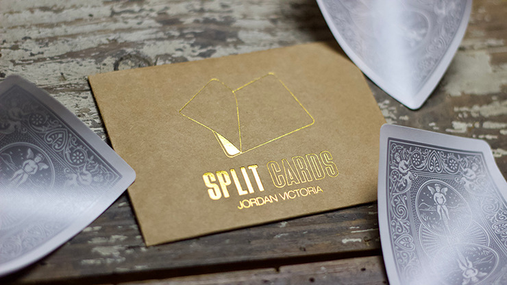 COLORED Split Cards 10 ct., Silver by PCTC