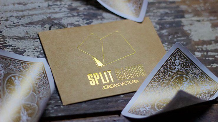 COLORED Split Cards 10 ct., Gold by PCTC
