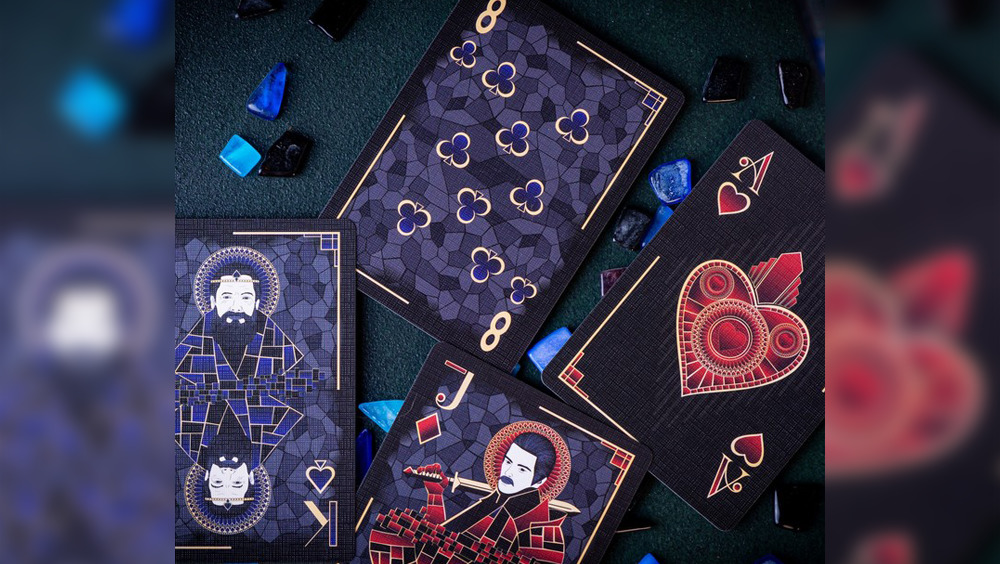 Mosaic BLUE DIAMOND Playing Cards - Image 4