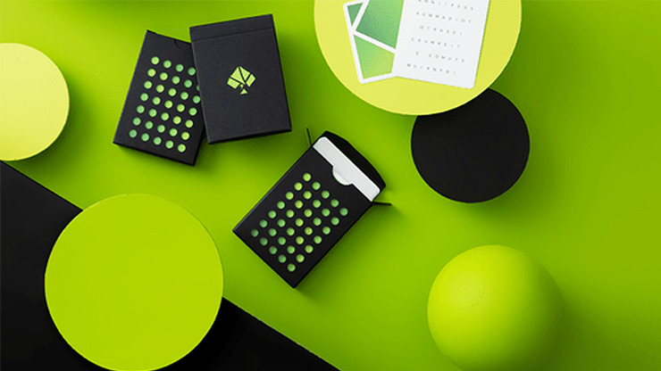 NOC Tropic Green Colorgrades Playing Cards by Art of Play - Image 4