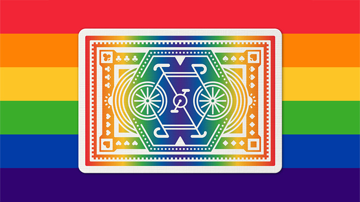 DKNG Rainbow Wheels, Blue Playing Cards by Art of Play - Image 5