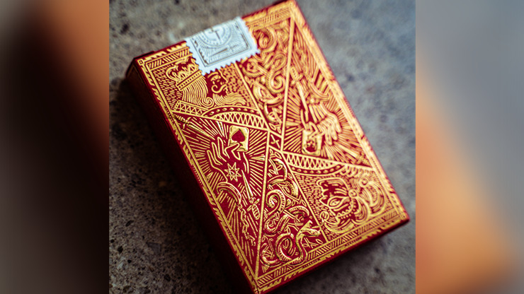 Blood Red Edition V3 Playing Cards by Joker and the Thief - Image 2