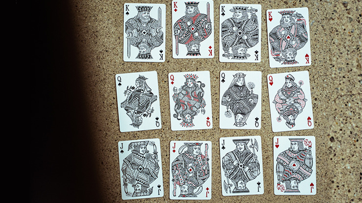 Blood Red Edition V3 Playing Cards by Joker and the Thief - Image 4