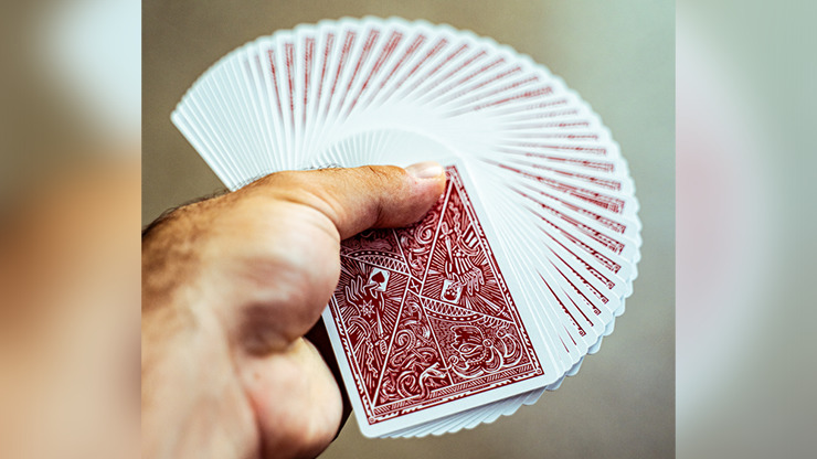 Blood Red Edition V3 Playing Cards by Joker and the Thief - Image 5