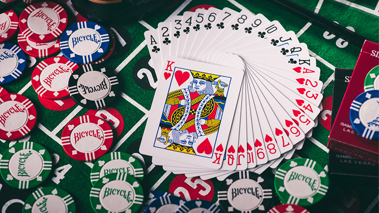 Silver Sackbut Playing Cards, Black - Image 6