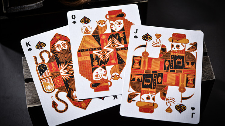 The Secret, Scarlet Edition Playing Cards by Riffle Shuffle - Image 3