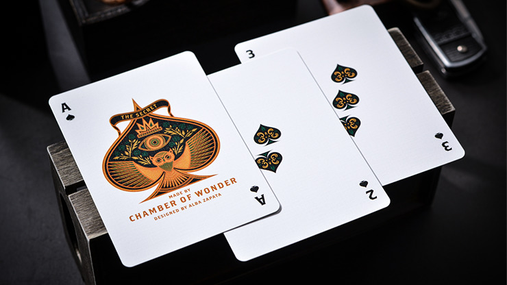 The Secret, Emerald Edition Playing Cards by Riffle Shuffle - Image 3